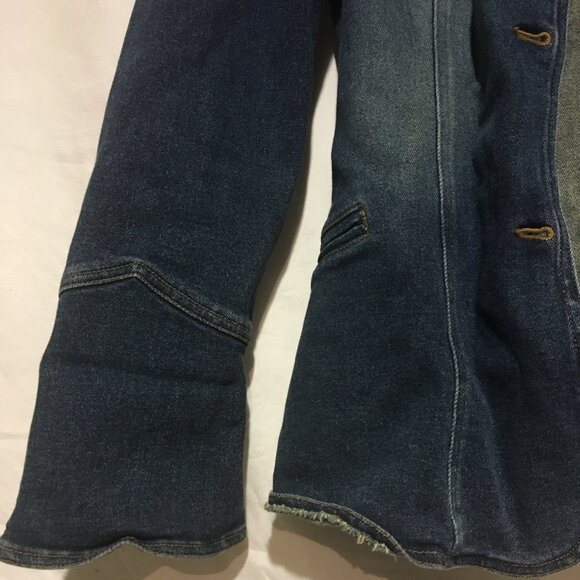 Denim Jeans Blazer Jacket - Picture 3 of 5